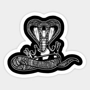 King Cobra Tribal Sticker